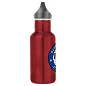 Belgrad Serbien Edelstahlflasche (Links)