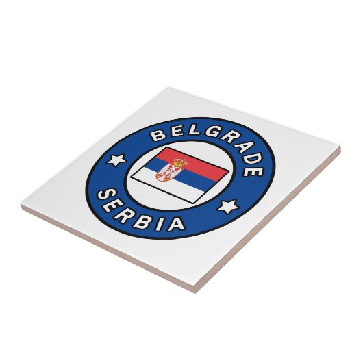 Belgrad Serbien Fliese (Seite)