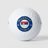 Belgrad Serbien Golfball (Vorderseite)