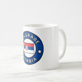 Belgrad Serbien Kaffeetasse (VorderseiteRechts)