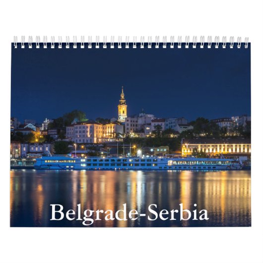 Belgrad-Serbien-Kalender Kalender (Titelbild)