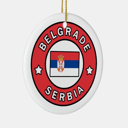 Belgrad Serbien Keramik Ornament (Rechts)