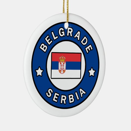 Belgrad Serbien Keramik Ornament (Rechts)