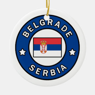 Belgrad Serbien Keramik Ornament