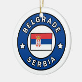 Belgrad Serbien Keramik Ornament (Links)