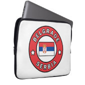 Belgrad Serbien Laptopschutzhülle (Vorne Rechts)