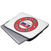 Belgrad Serbien Laptopschutzhülle (Vorne Knopf)