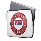 Belgrad Serbien Laptopschutzhülle (Vorderseite Links)
