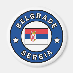 Belgrad Serbien Magnet