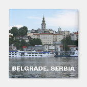 Belgrad, Serbien-Magnet Magnet (Vorne)