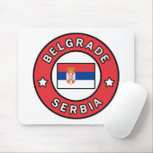 Belgrad Serbien Mousepad (Mit Mouse)
