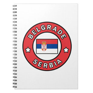 Belgrad Serbien Notizblock