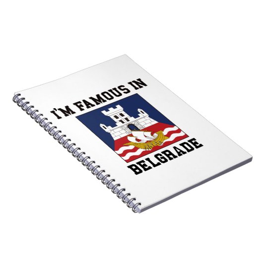Belgrad, Serbien Notizblock (Rechte Seite)