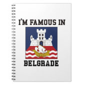 Belgrad, Serbien Notizblock (Vorderseite)