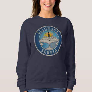 Belgrad Serbien Osteuropa Sweatshirt