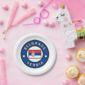 Belgrad Serbien Pappteller (Party)