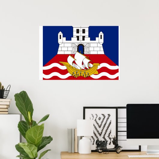 Belgrad, Serbien Poster (Heimbüro)