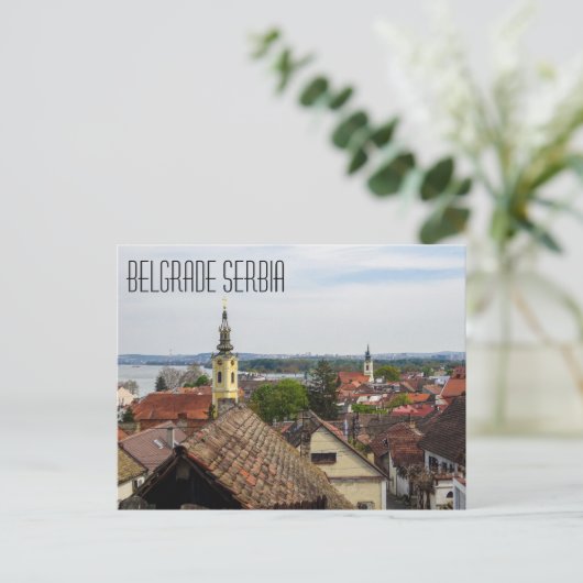 Belgrad Serbien Postkarte (Stehend Vorderseite)