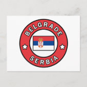 Belgrad Serbien Postkarte (Vorderseite)