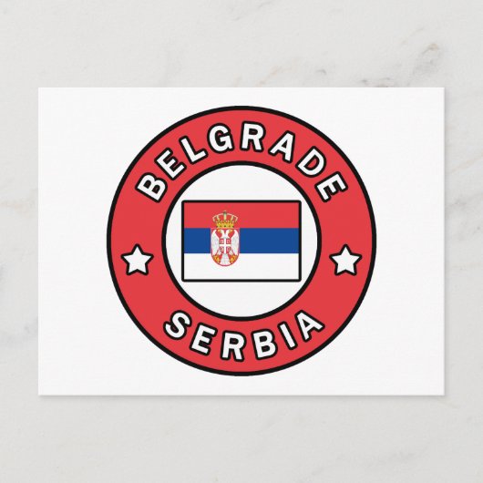 Belgrad Serbien Postkarte (Vorderseite)