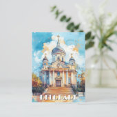 Belgrad Serbien Reise Postkarte (Stehend Vorderseite)