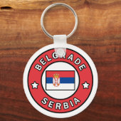 Belgrad Serbien Schlüsselanhänger (Vorderseite)