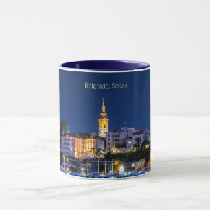 Belgrad, Serbien Stadtansicht Tasse
