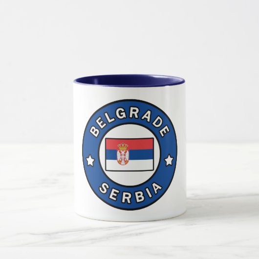 Belgrad Serbien Tasse (Zentrum)
