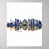 Belgrad Skyline Poster (Vorne)