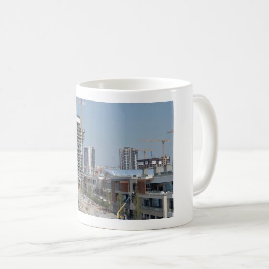 Belgrad Wasserfront Belgrad Tower Kaffeetasse (VorderseiteRechts)