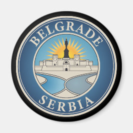 Belgrade Serbia Eastern Europe Magnet