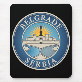 Belgrade Serbia Eastern Europe Mousepad
