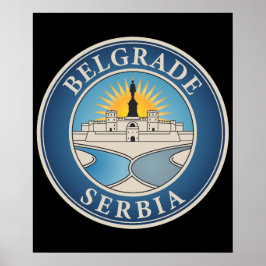 Belgrade Serbia Eastern Europe Poster