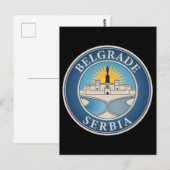 Belgrade Serbia Eastern Europe Postkarte (Vorne/Hinten)