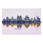 Belgrade Skyline Poster (Vorderseite)