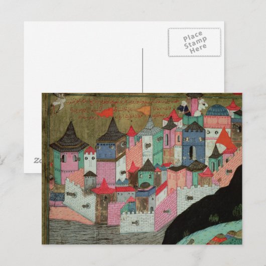 Belgrader Belagerung Postkarte (Vorne/Hinten)