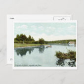 Belgrader See, Maine 1910 Vintag Postkarte (Vorne/Hinten)