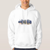 Belgrader Skyline Hoodie (Vorderseite)
