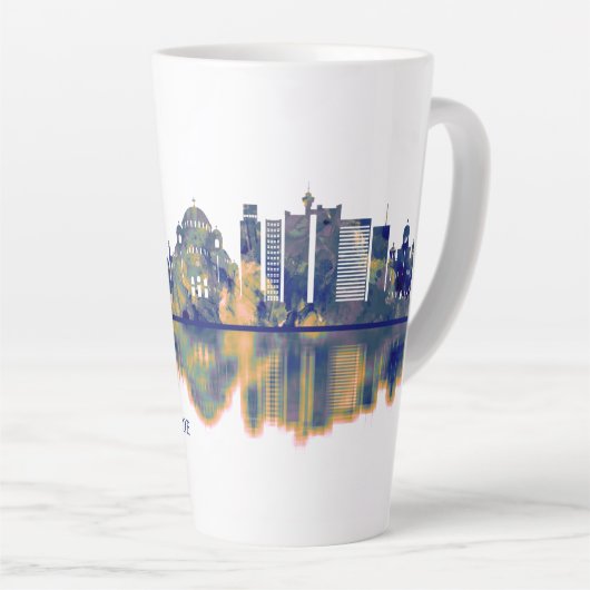 Belgrader Skyline Milchtasse (Rechte Ecke)