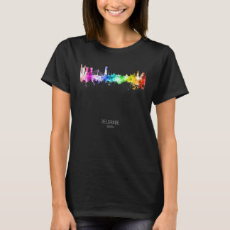 Belgrader Skyline Serbien Wolkenkratzer T-Shirt