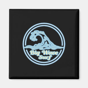 Belharra Big Wave Surf Club, Grafik surfen Magnet