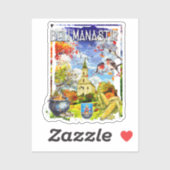 Beli Manastir Aufkleber (Blatt)