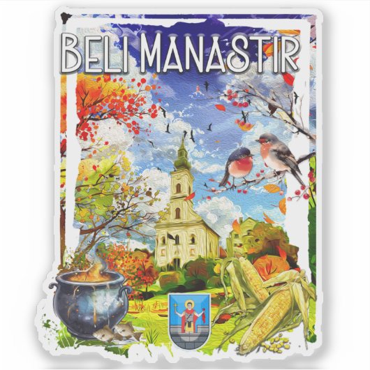 Beli Manastir Aufkleber (Vorderseite)