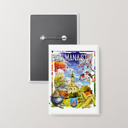 Beli Manastir Button (Vorderseite/Rückseite)