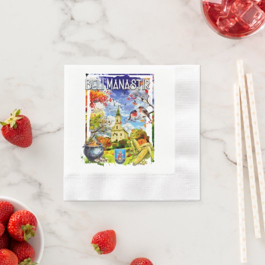 Beli Manastir Serviette (Beispiel)