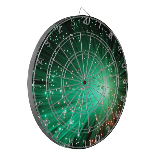 Belichtete Glasfasern Dartscheibe (Vorderseite Links)