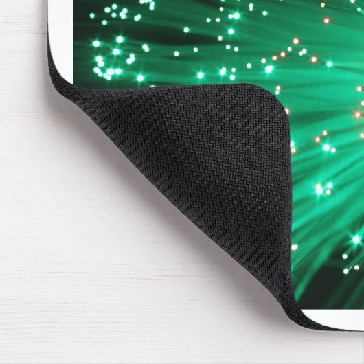 Belichtete Glasfasern Mousepad (Ecke)
