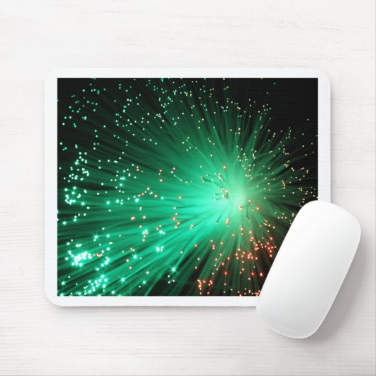 Belichtete Glasfasern Mousepad (Mit Mouse)