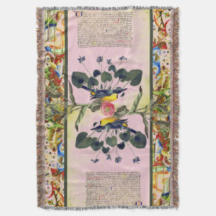 Belichtete Reflexions-staubige Rose Decke