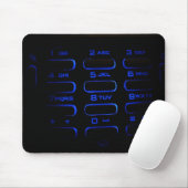 belichtete Telefontastatur Mousepad (Mit Mouse)